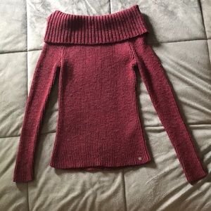 Off the shoulder sweater
